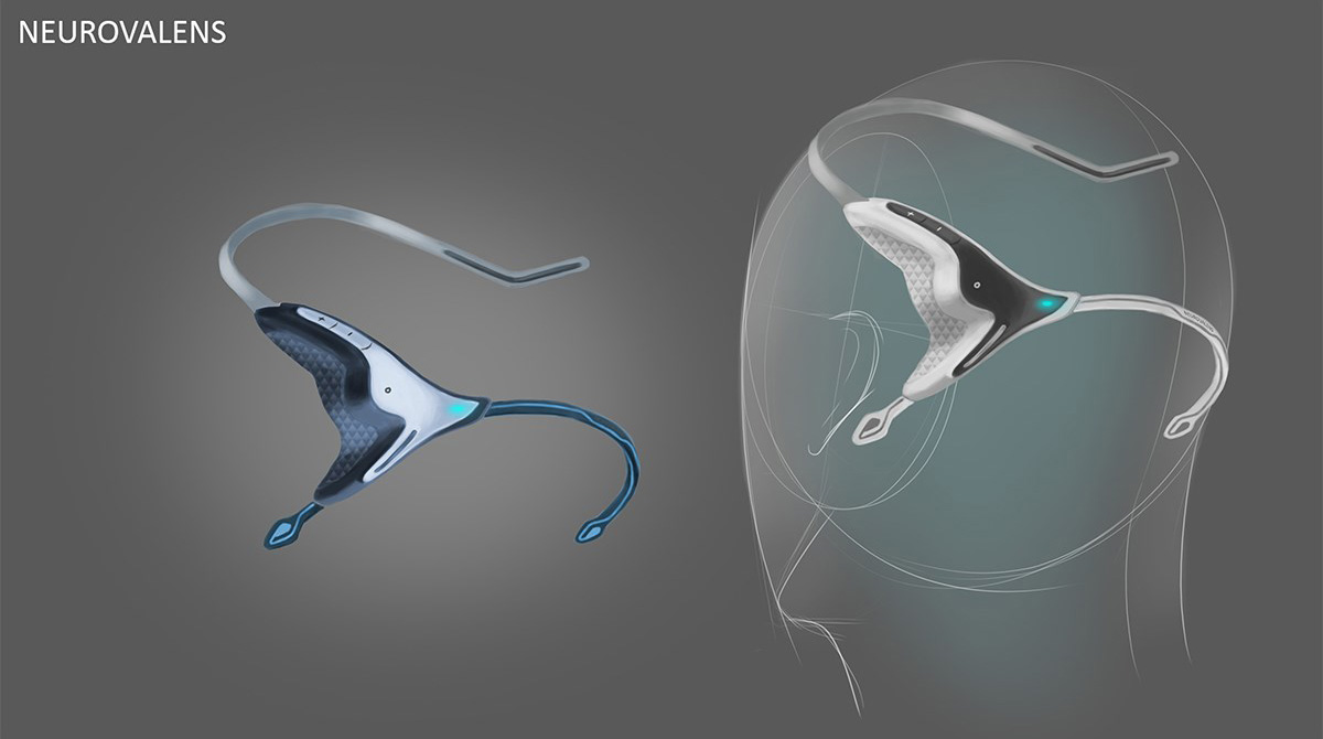 Modius - Weightloss Headband Concept sketch 3